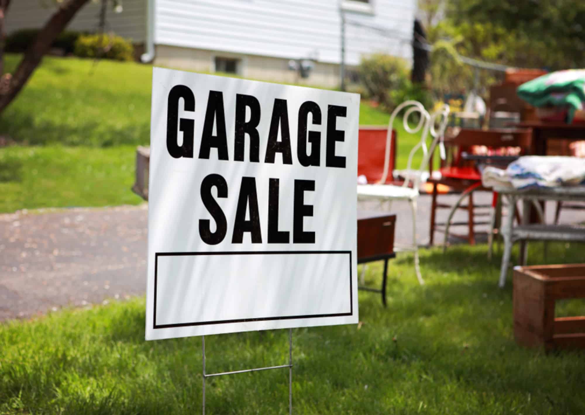 garage sale