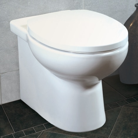 Parais Envy MKII Back to Wall Toilet with Nahn toilet seat