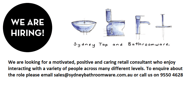 Sydney Tap and Bathroomware Job Vacancy