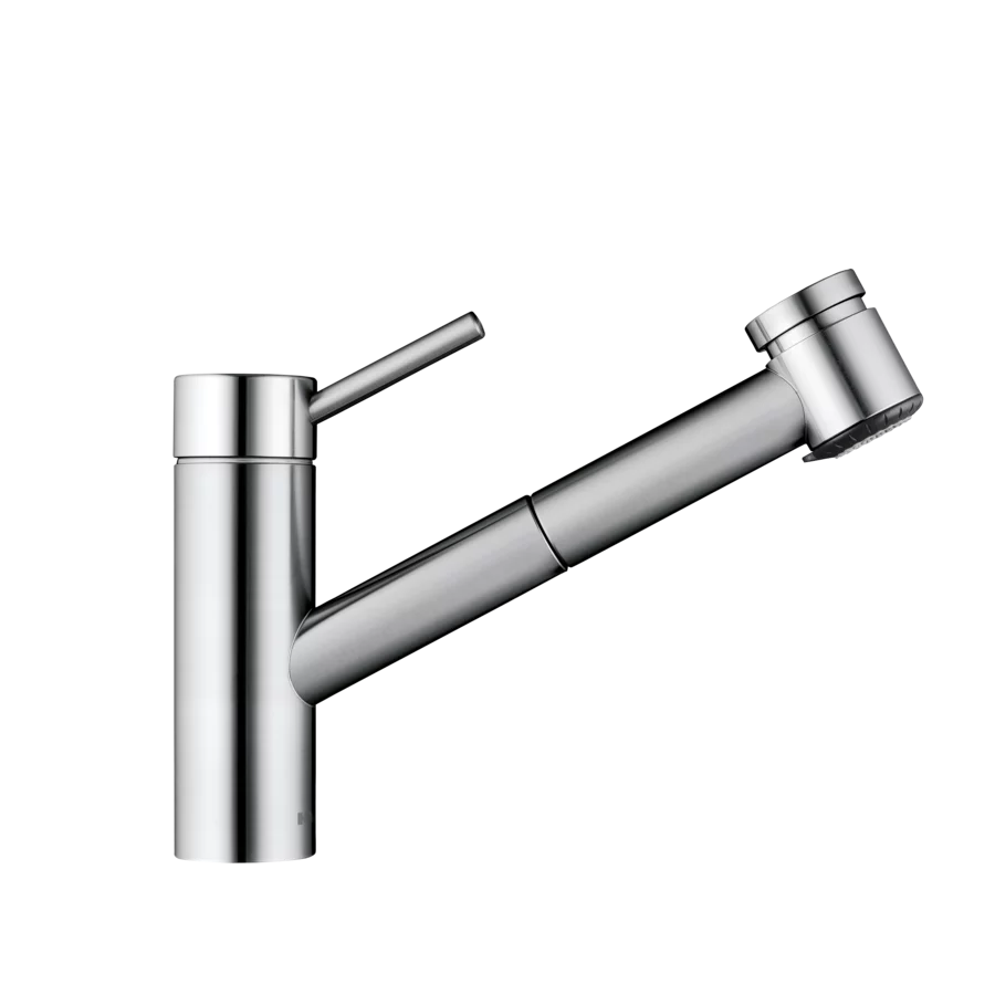 KWC Inox Pullout Spray Kitchen Mixer
