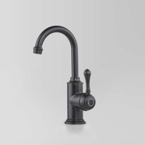 Astra Walker Olde Signature English Matt Black Basin Mixer