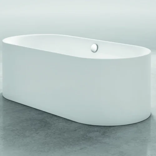 Bette Lux 1800 Oval Silhouette Freestanding Bath
