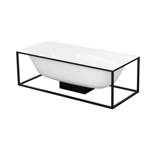Bette Lux Shape Freestanding Bath with Frame