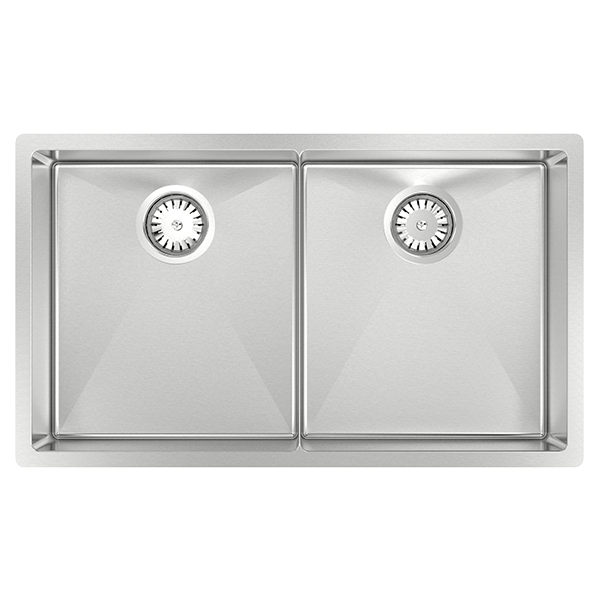 Abey Piazza Double Bowl Kitchen Sink