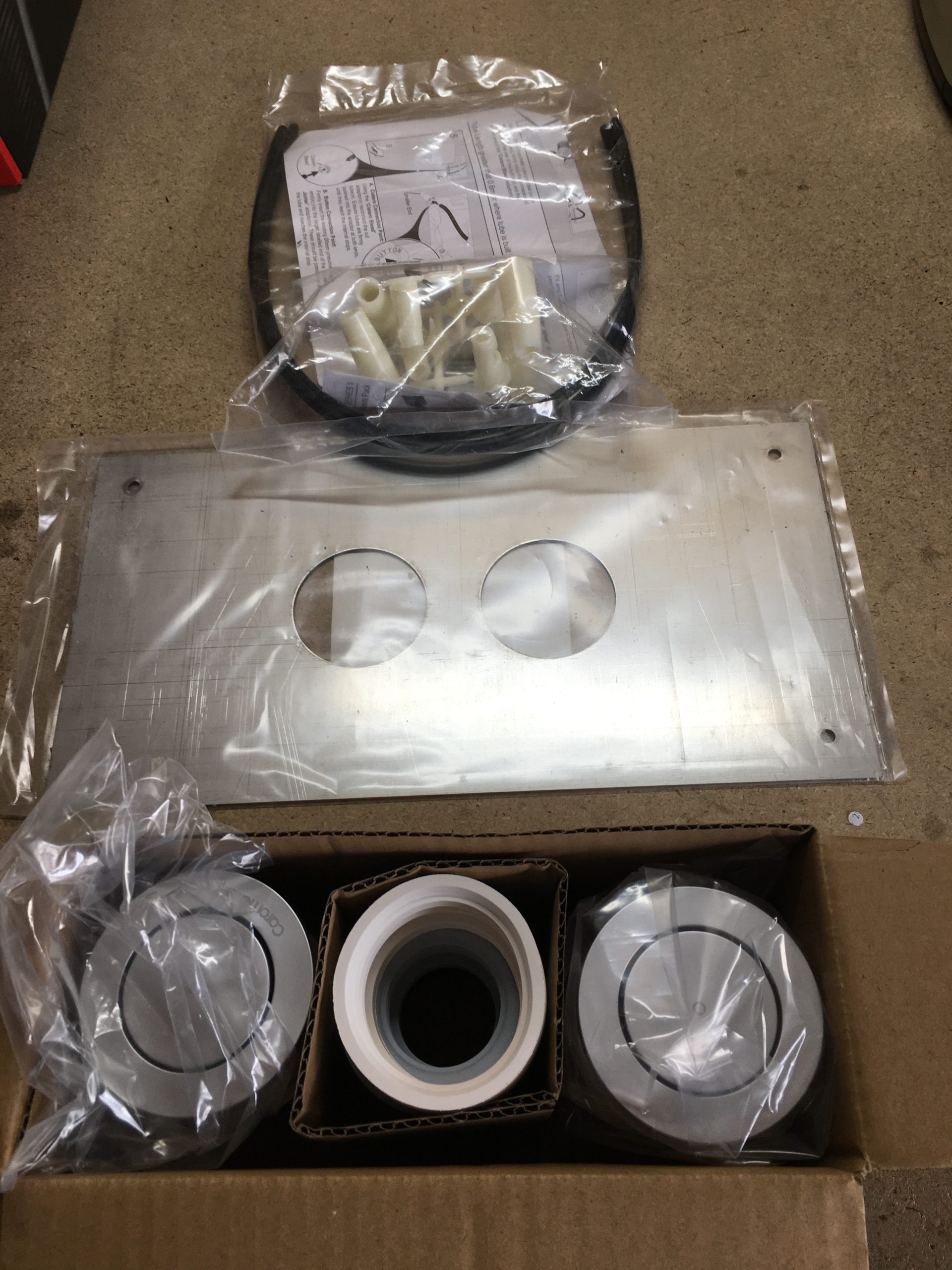 Caroma Water Wafer Compact Panel & Button Replacement Pack