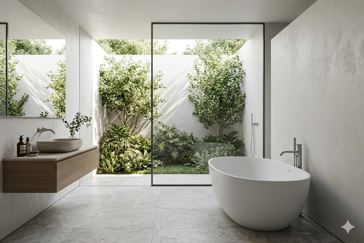DADOquartz® Dubai Freestanding Bathtub | 1800mm Luxury Soaker - Image 4