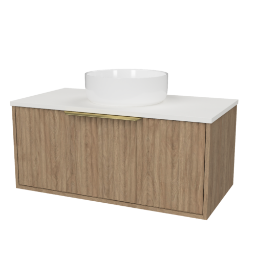 Timberline Elwood 900mm Wall Mounted Vanity