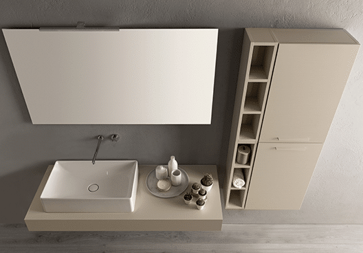 Globo T-Edge Rectangle Countertop Basin 610mm - Image 2