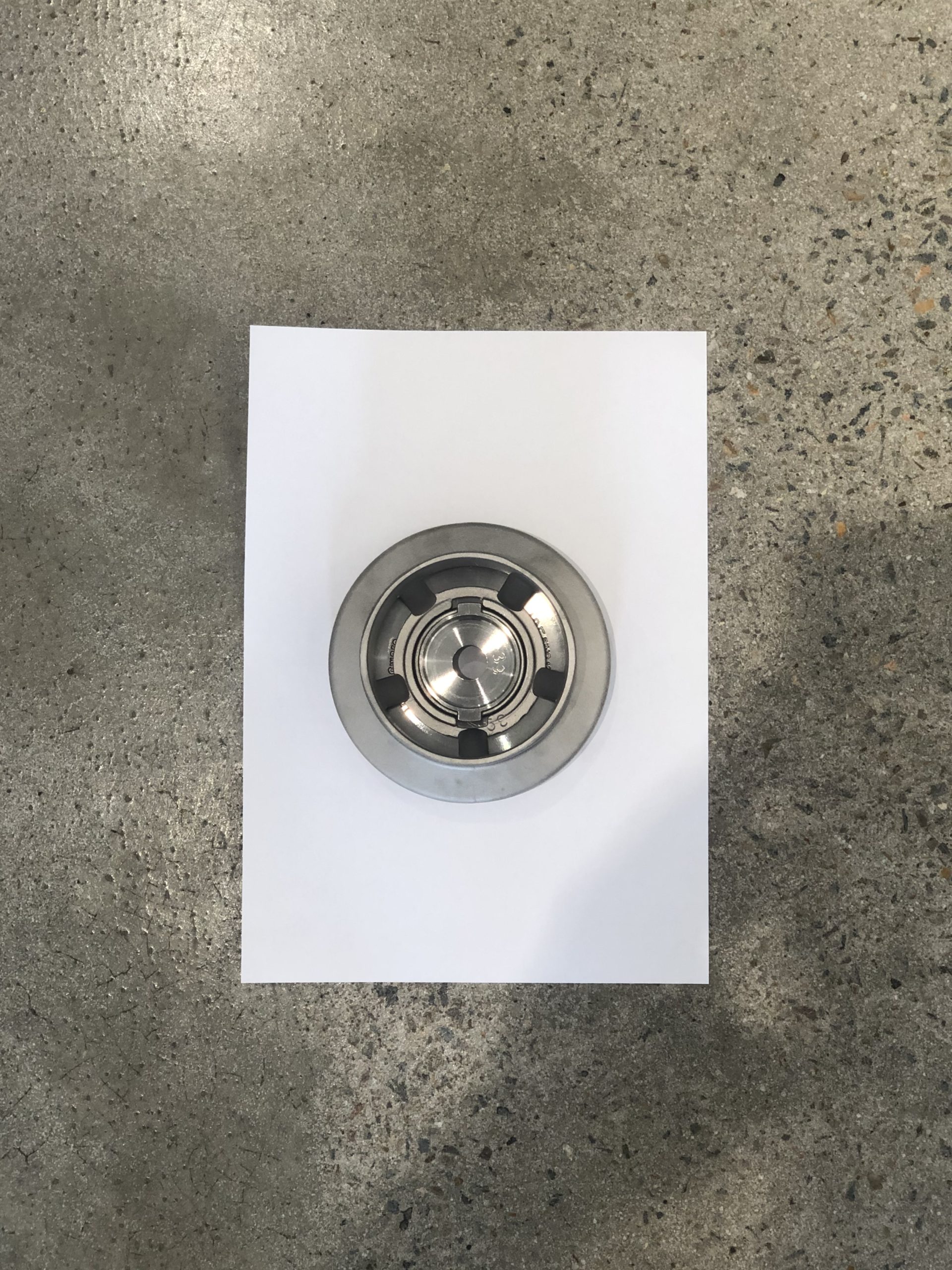 Incware Rimo Round Tile Insert Waste 125 x 90 - Image 2