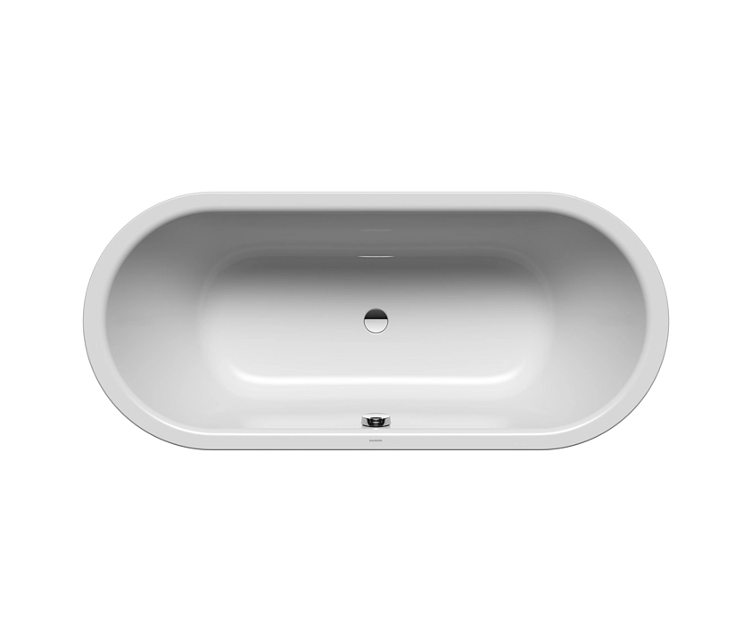 Kaldewei Classic Duo Oval 1700x750mm Inset Bath with White Overflow - Image 3