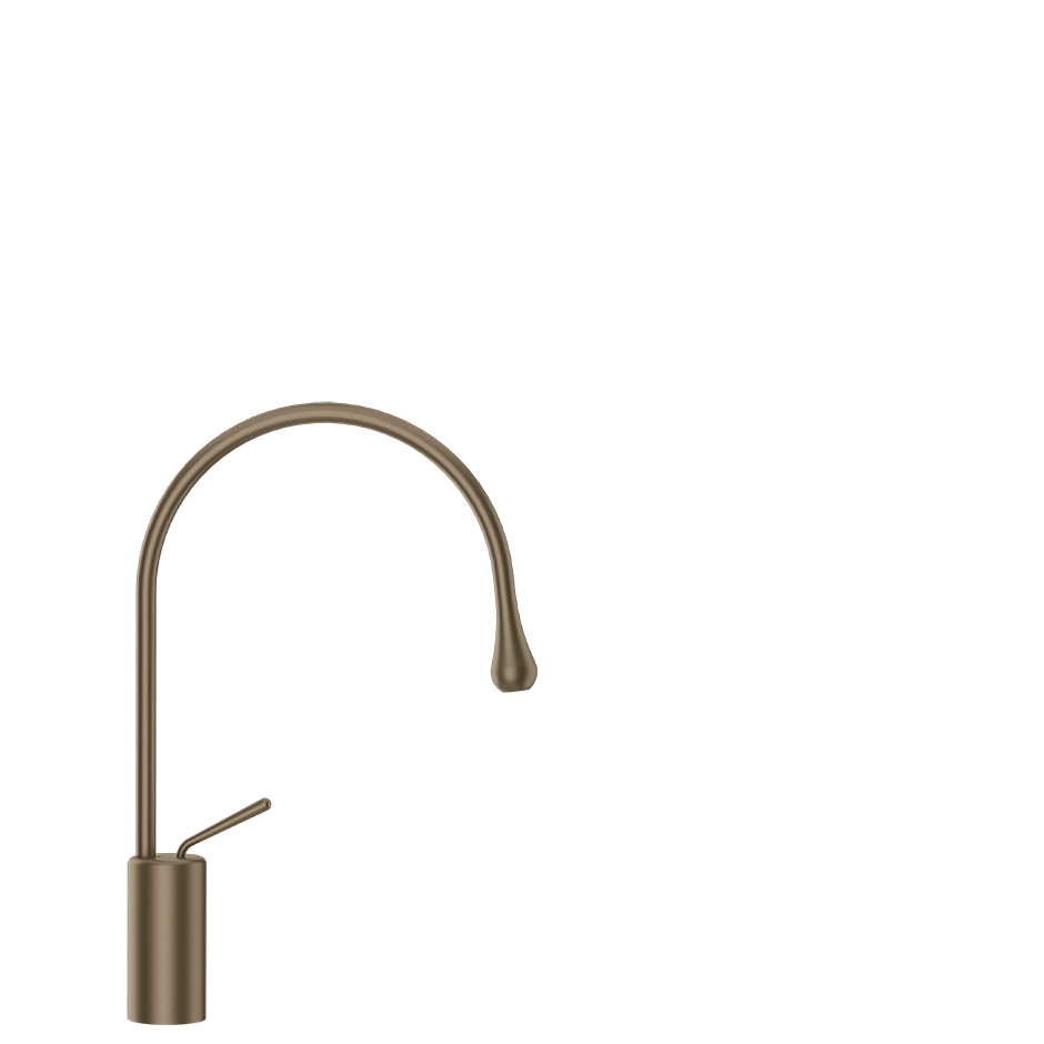 Gessi Goccia Basin Mixer With Spout R125mm