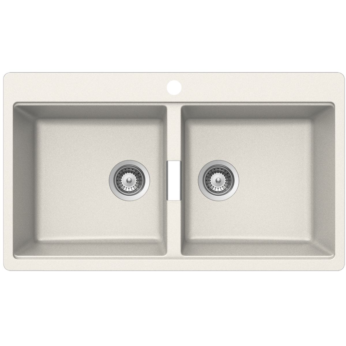 Abey Horizont Schock Double Bowl 1TH Polaris Sink