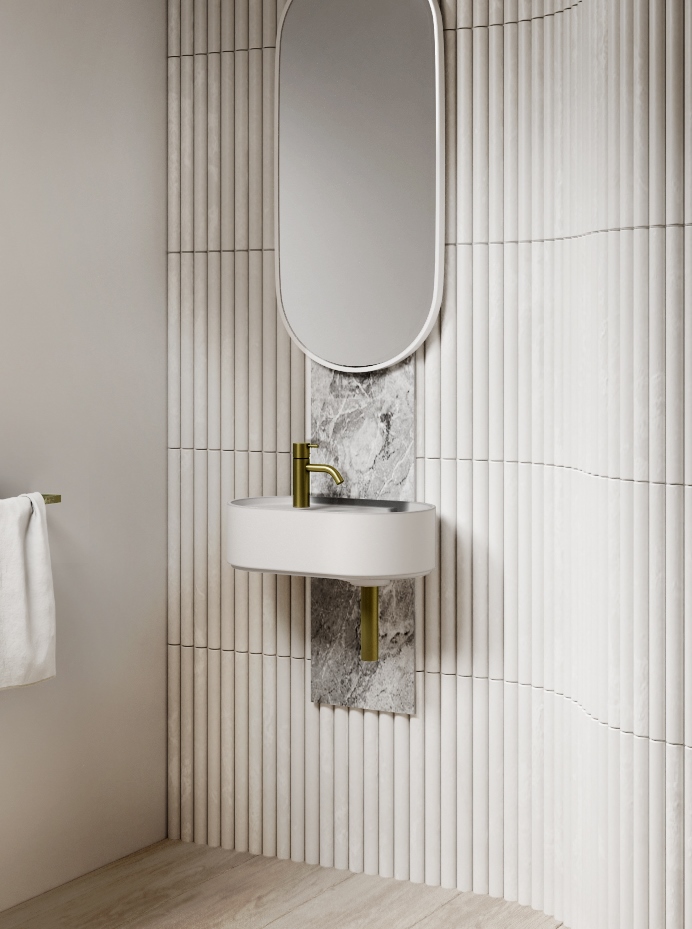 Omvivo Lune 510 Wall Basin - Image 3