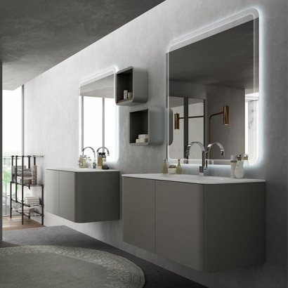 Parisi Righe 74 Bathroom Mirror - Image 2