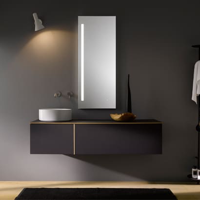 Parisi Tao 450 Wall Mounted Bathroom Mirror (LED) - Image 3