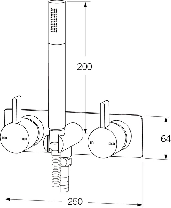 Sussex Calibre Shower Mixer System - Image 2