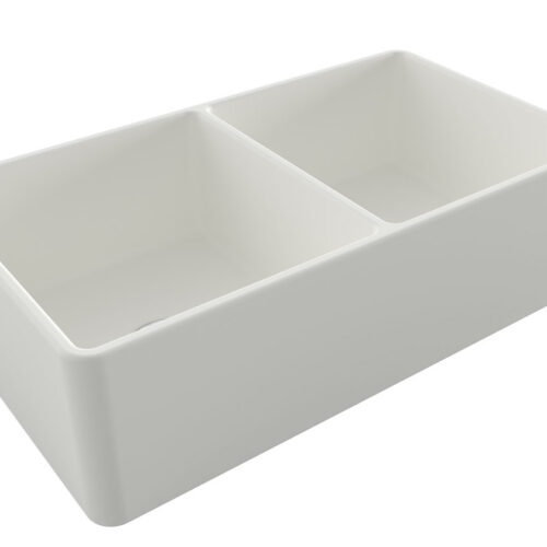 Turner Hastings Novi 85 x 46 Fine Fireclay Matte White Butler Sink