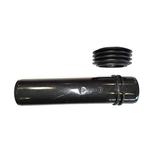 Valsir Horizontal Flushpipe with Key Seal 195mm