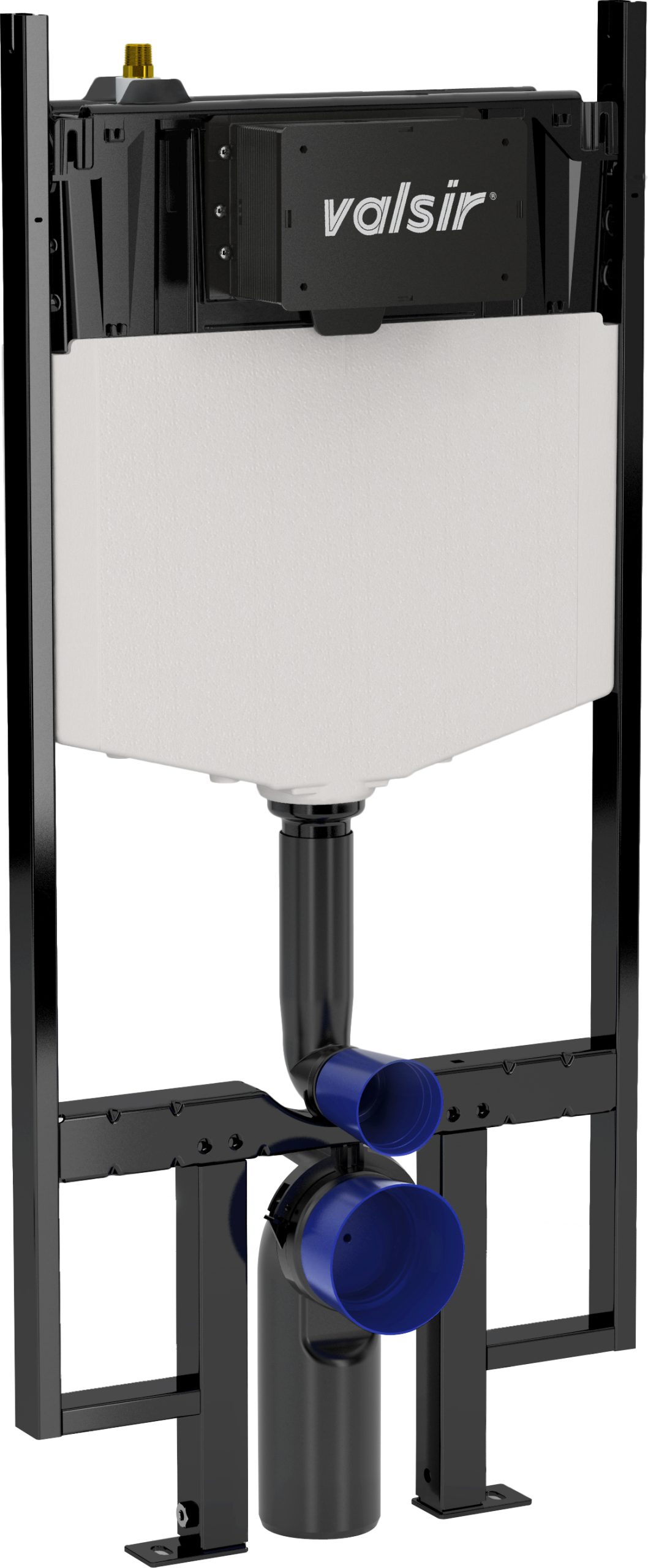Valsir Tropea S Inwall Cistern with Frame (Pneumatic)