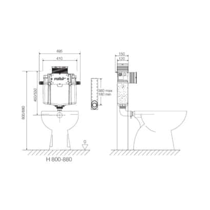 Valsir Linfa Wall Faced Package with P4 Plate - Image 4