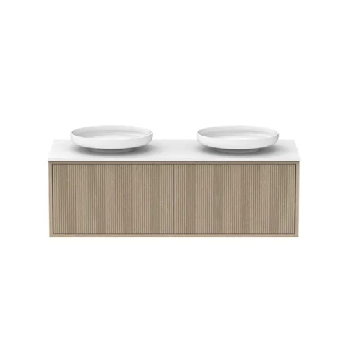ADP Clifton 1200 Wall Hung Vanity - Double Bowl