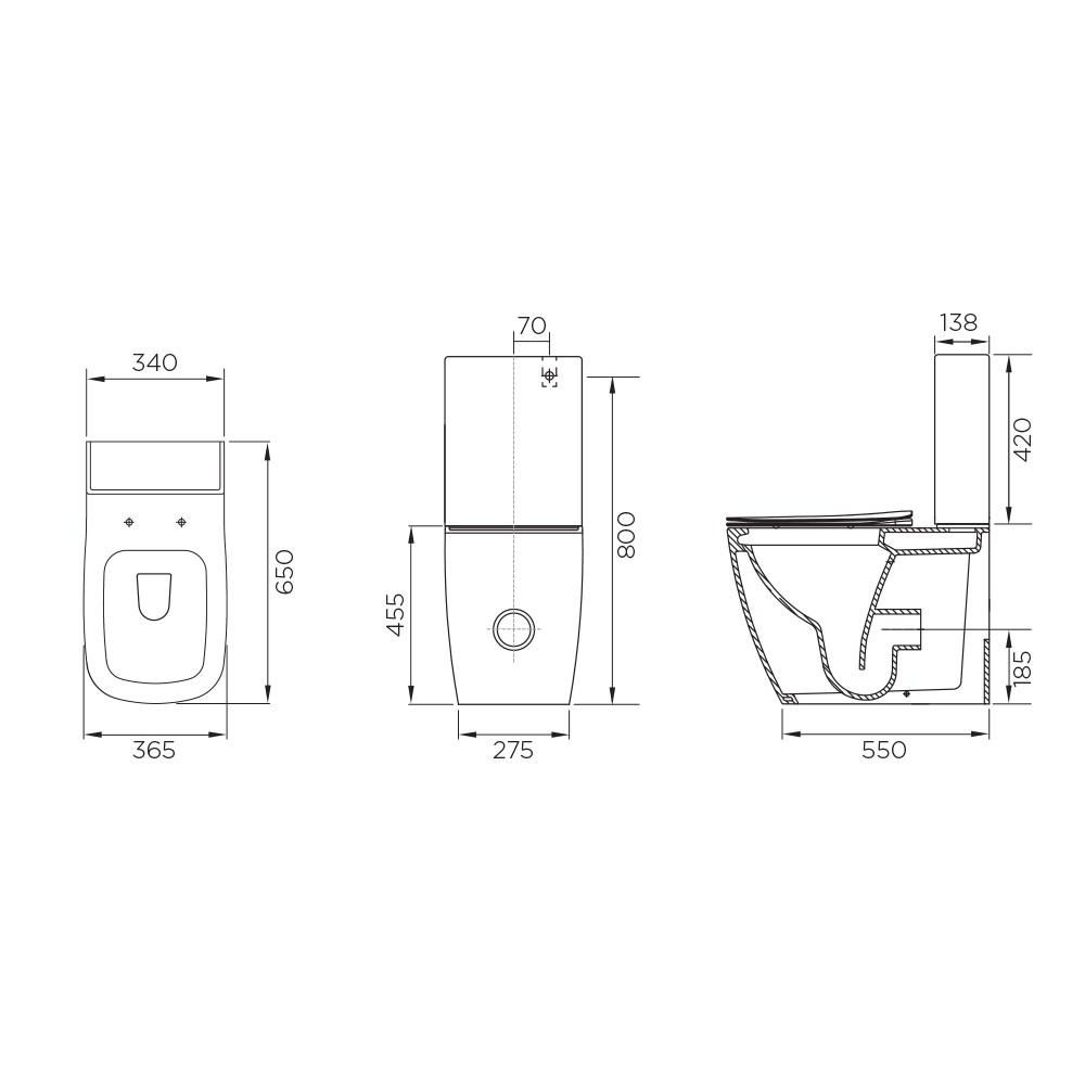 Arcisan Eneo Toilet Suite - Image 2