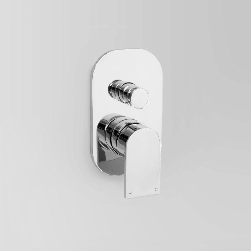 Astra Walker Metropolis Wall Mixer and Diverter