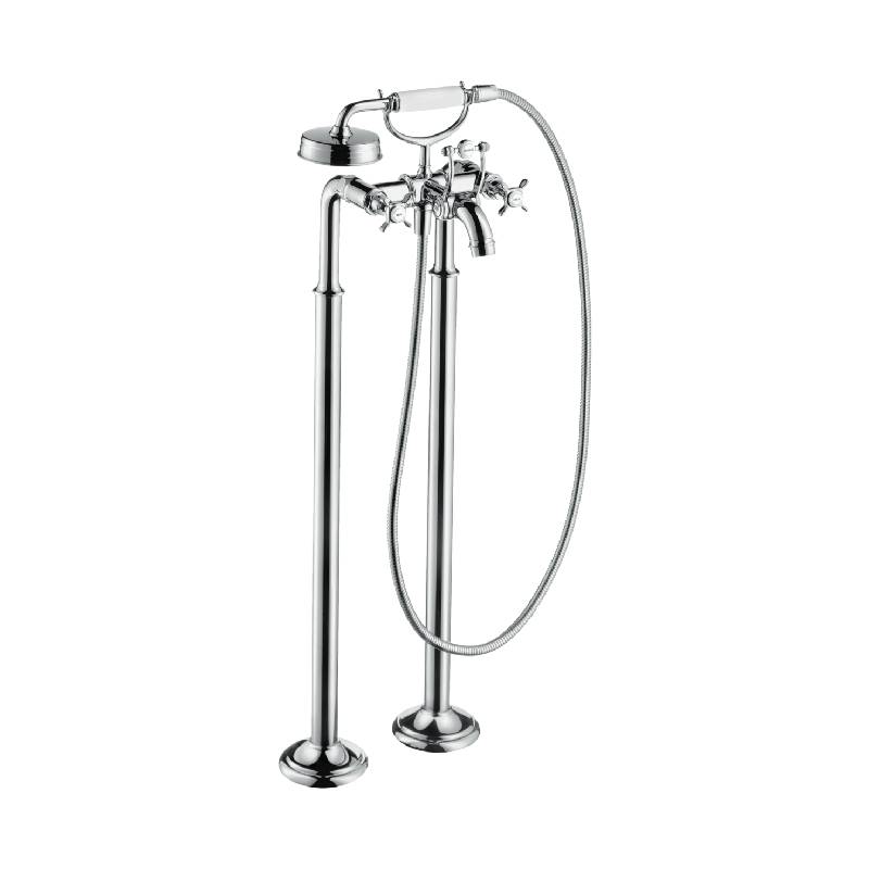 Axor Montreux 2-handle bath mixer floor-standing with cross handles