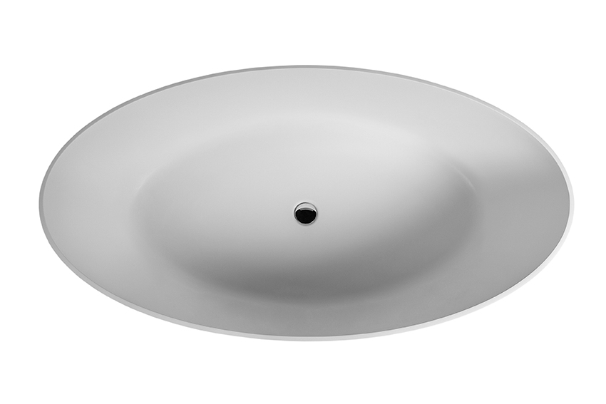 DadoQuartz Gabriella Freestanding Oval Bath - Image 2