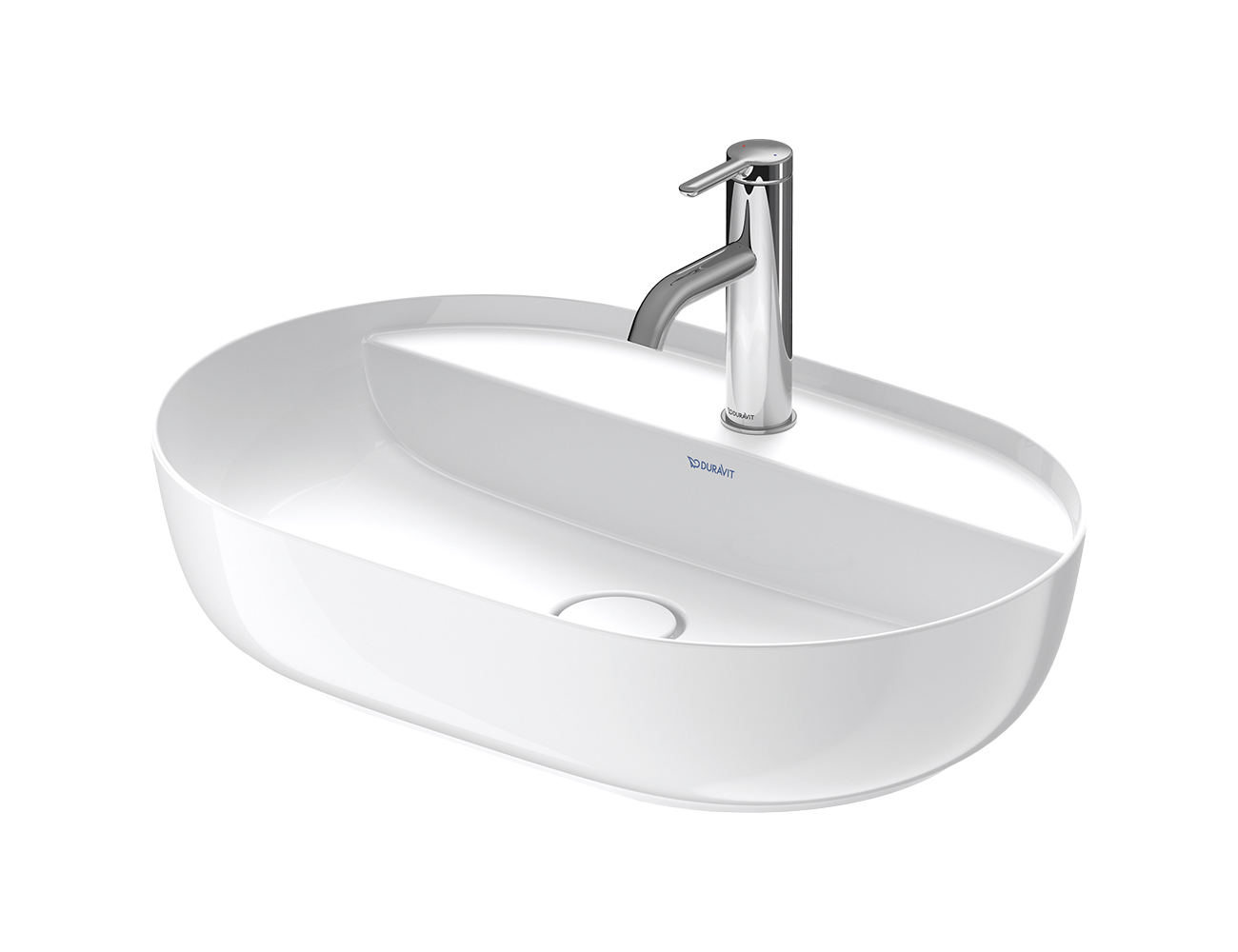 Duravit LUV Above Counter Basin with 1 Tap Hole