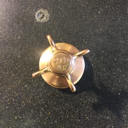 CB Ideal Heritage Matte Copper Outdoor Shower Tap