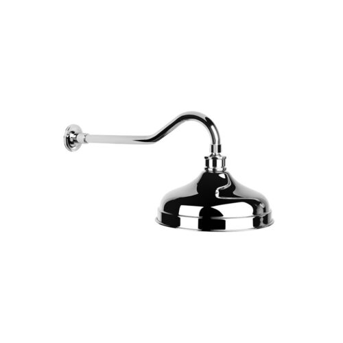 Brodware Neu England Shower Arm and 200mm Rose