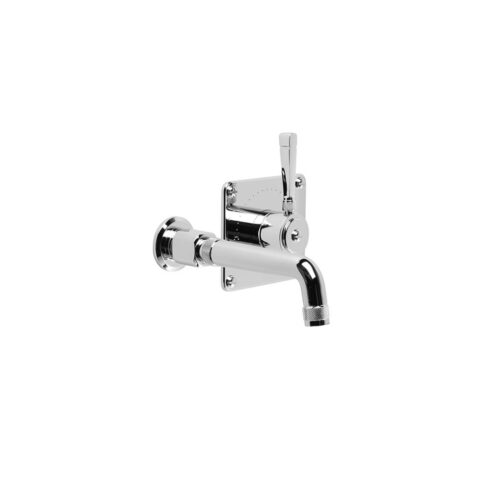 Brodware Industrica Wall Mixer and 185mm Spout