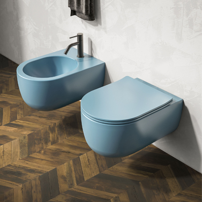 Studio Bagno Milady Wall Mounted Toilet Pan - Image 3