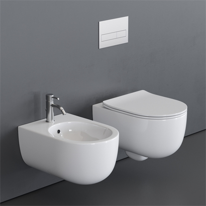 Studio Bagno Milady Wall Mounted Toilet Pan - Image 5