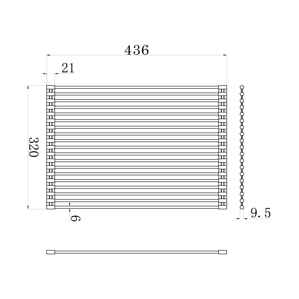Turner Hastings Roll-Up Sink Drainer 43 x 32 - Image 2