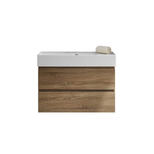 Parisi Twenty 800 Wall Mounted Cabinet with Left Bowl
