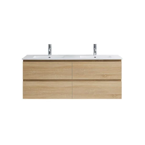 Parisi Evo 1200 Double Bowl Wall Mounted Vanity