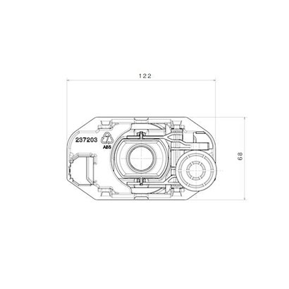 Caroma Invisi 2 Urinal Outlet Valve Assembly - Image 2