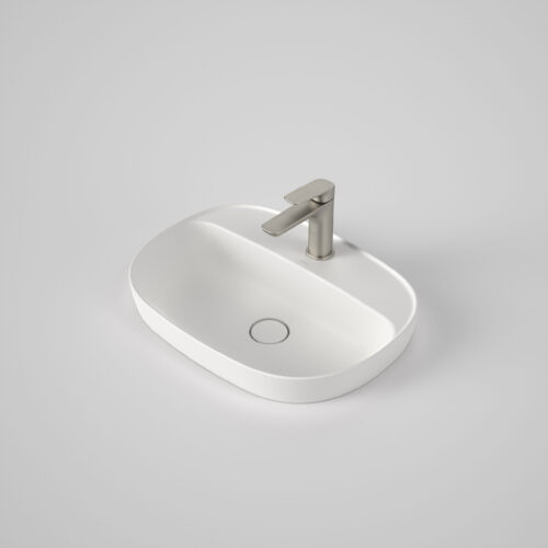 Contura II 530mm Inset Basin with Tap Landing (1 Tap Hole)