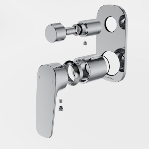 Contura II Bath/Shower Mixer with Diverter - Trim Kit