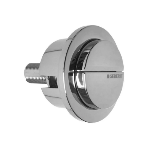 Geberit Impuls 290 Dual Flush Chrome Toilet Cistern Push Button