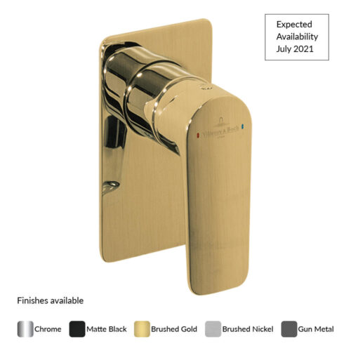 O.Novo Style Rectangular Shower Mixer Trim