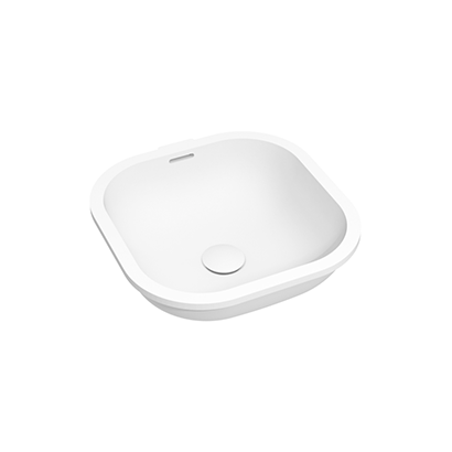 Omvivo Smooth Square Sub Undermount Basin