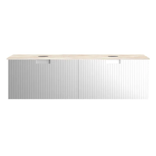 Parisi Riga + MyTop 1400 Wall Cabinet with Italian Porcelain Top - Ex Display