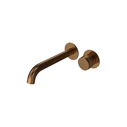 Parisi Todo II Wall Mixer with 190mm Curved Spout