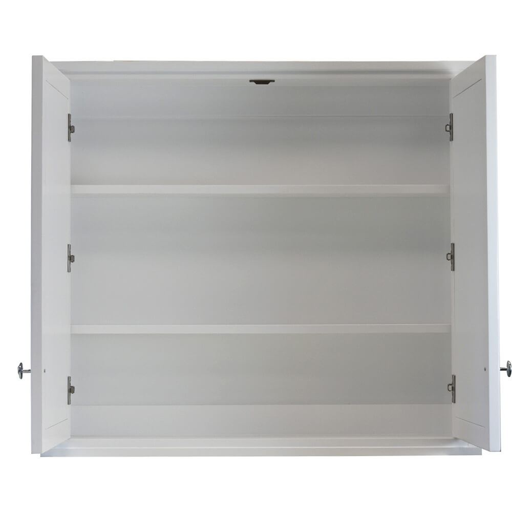 Turner Hastings Coventry 90 x 81 Mirror Shaving Cabinet - Image 3