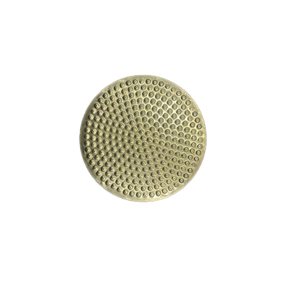Natura 250mm Shower Rose - Raw Brass