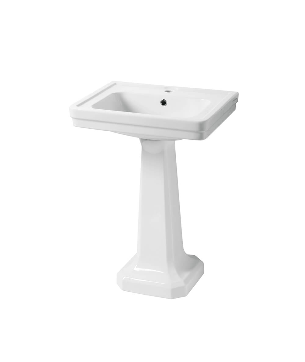 Turner Hastings Stafford 58 x 45 Basin & Pedestal