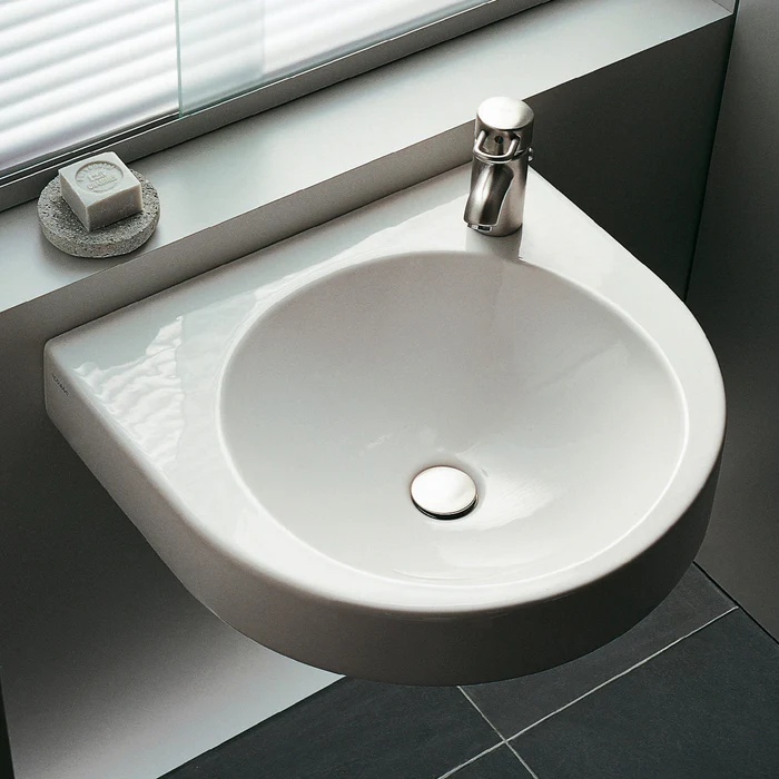 Duravit Architec Wall Hung Washbasin 1 Tap Hole (Right) - Image 5